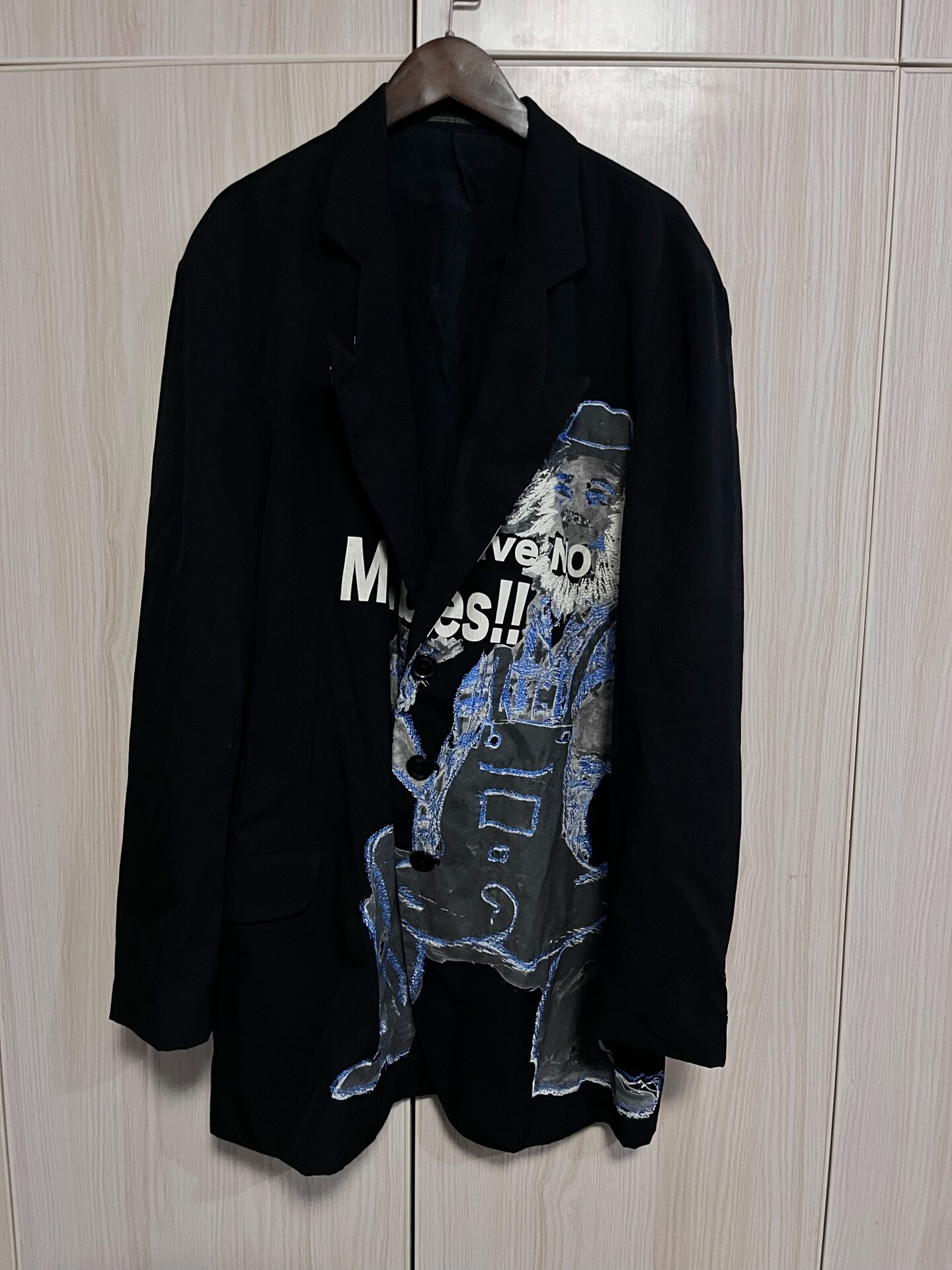 Yohji Yamamoto Laborer Embroidery Blazer