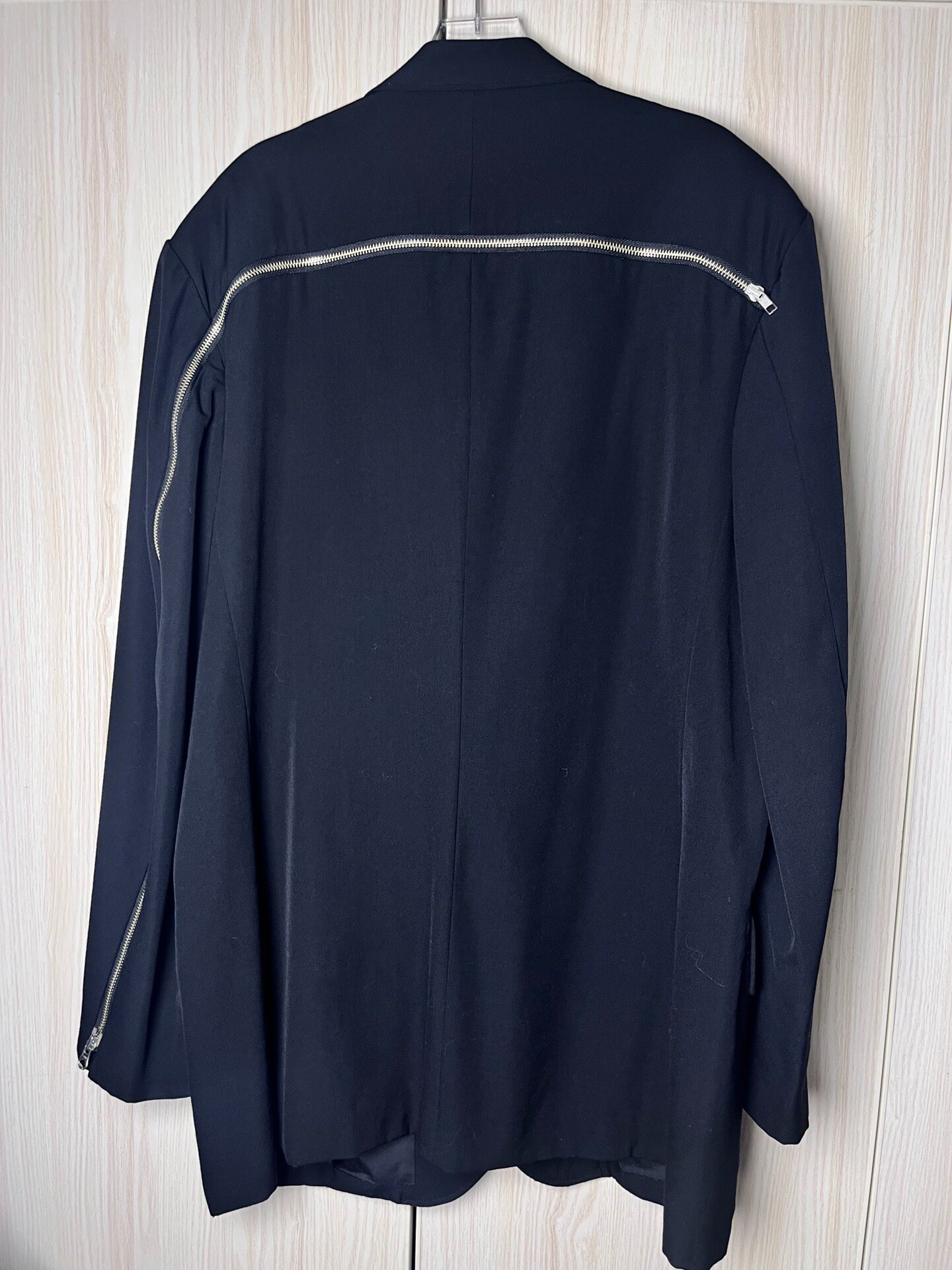 Yohji Yamamoto 04AW Zip Suit Jacket — front