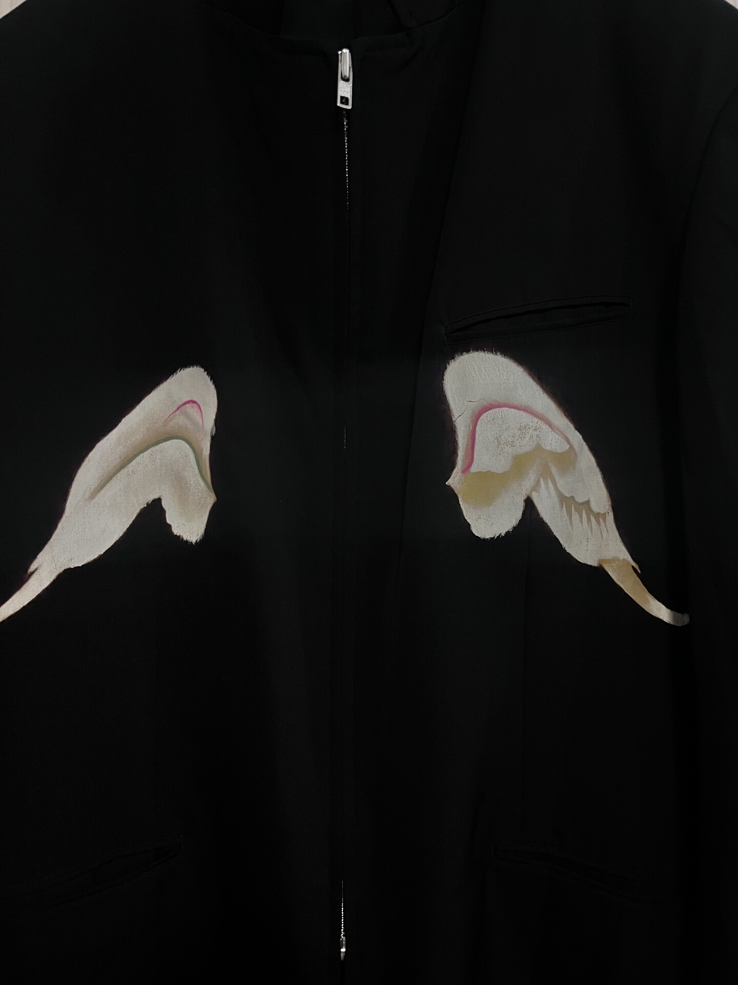 Yohji Yamamoto 02AW Wings Zipper Jacket — front