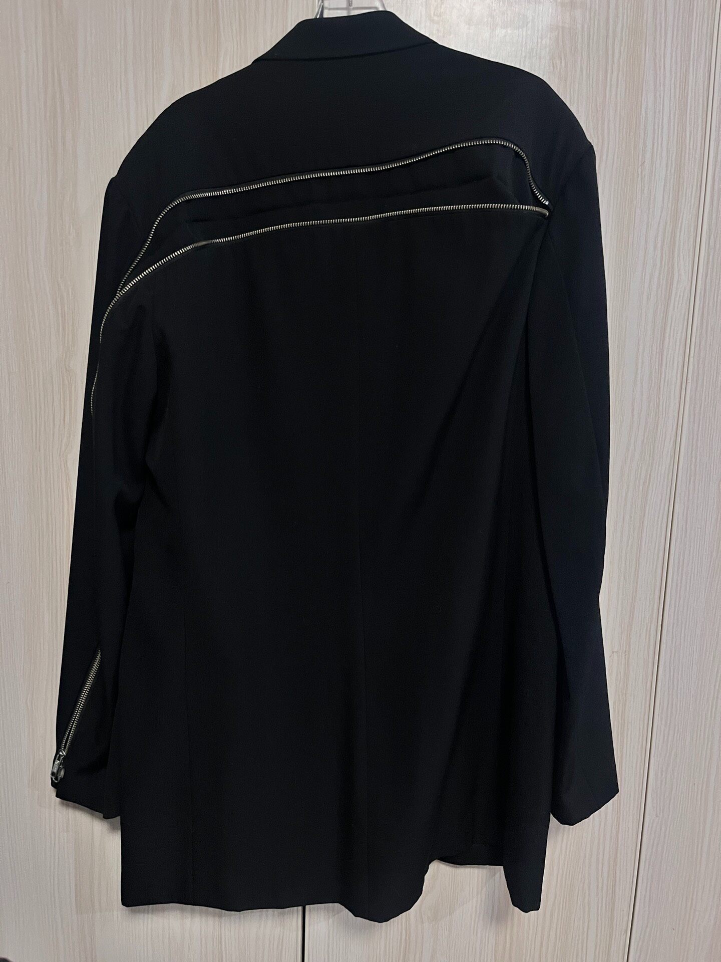 Yohji Yamamoto 04AW Zip Suit Jacket — back