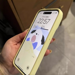 ins奶黄色k80适用Turbo3小米11t手机壳60亲肤civi4液态硅胶K50红米note13pro 软糯17橡皮12耐脏k40防摔k90max