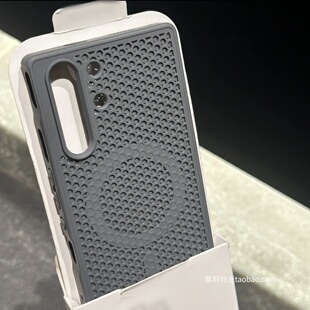 透气散热网格适用努比亚红魔10pro磁吸手机壳10Spro+钛灰色10pro+游戏Magsafe无线充电全包防摔防指纹