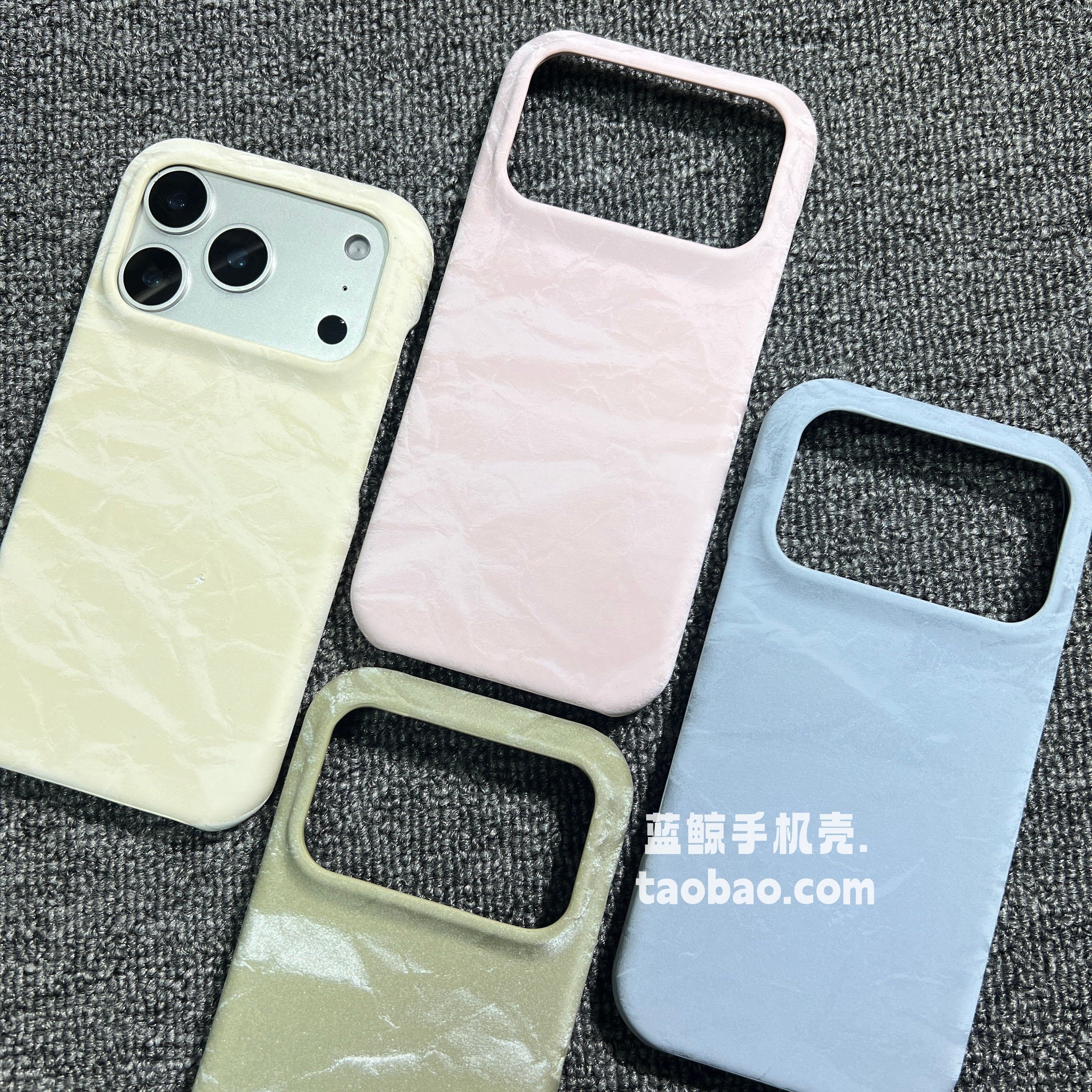 粉色千金丝绒布面肤感适用oppoFindX8s手机壳X9高级FindX7ultra毛绒雪山纹简约不包按键小红书pro防滑灰粉ins