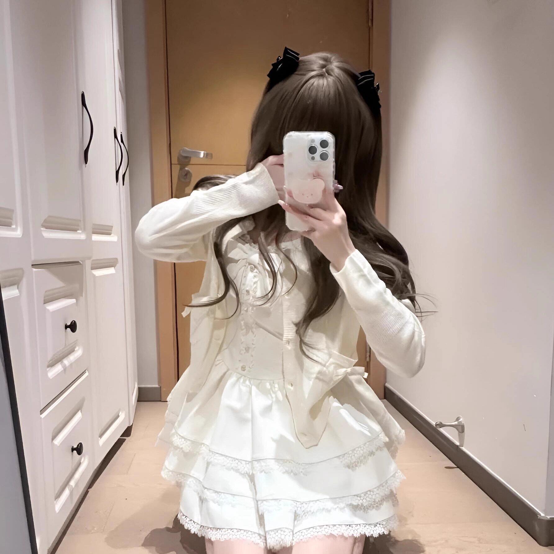 韩系温柔风清纯甜美长袖