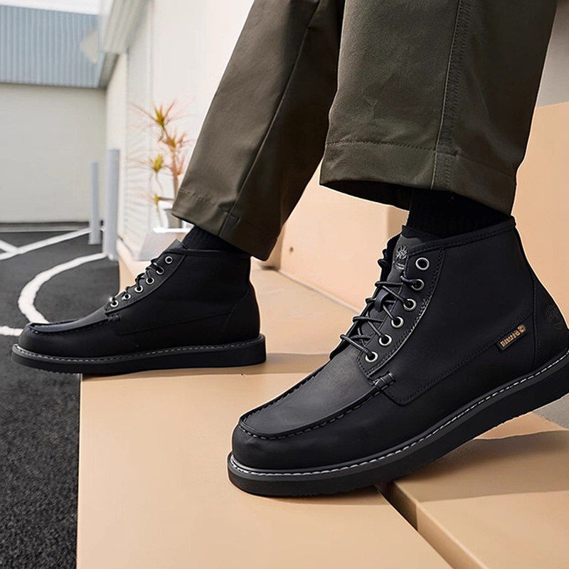 Timberland添柏岚官方男鞋复古马丁靴户外踢不烂黑色皮鞋中帮靴子,户外/登山/野营/旅行用品,户外休闲鞋,淘宝优惠券,粉丝福利购,淘宝优惠卷