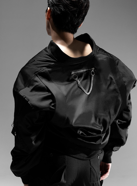 SANGWOO 22.FW“Mentor”飞行员夹克棉衣男廓形双开拉链设计师款