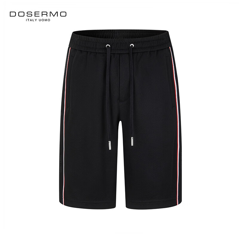 丹西摩(DOSERMO)男士针织休闲短裤轻奢春秋季节舒适薄款