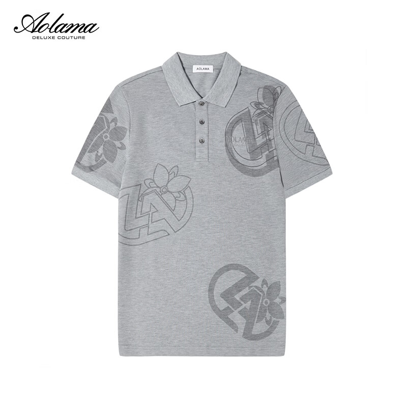 奥拉玛男士polo衫夏季新款经典百搭男士短袖polo