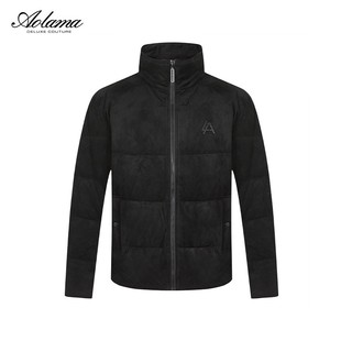 AOLAMA奥拉玛男装冬新款黑立领白鸭绒羽绒服081544742