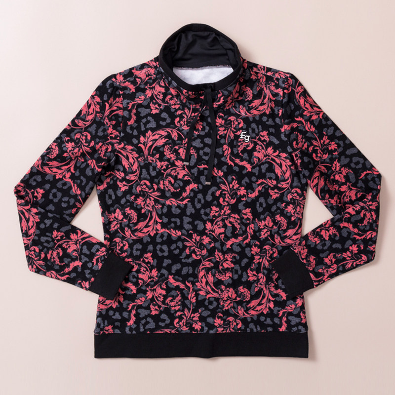 s码 高尔夫长袖女装圆领卫衣春秋季golf服装衣服修身弹力出口韩国