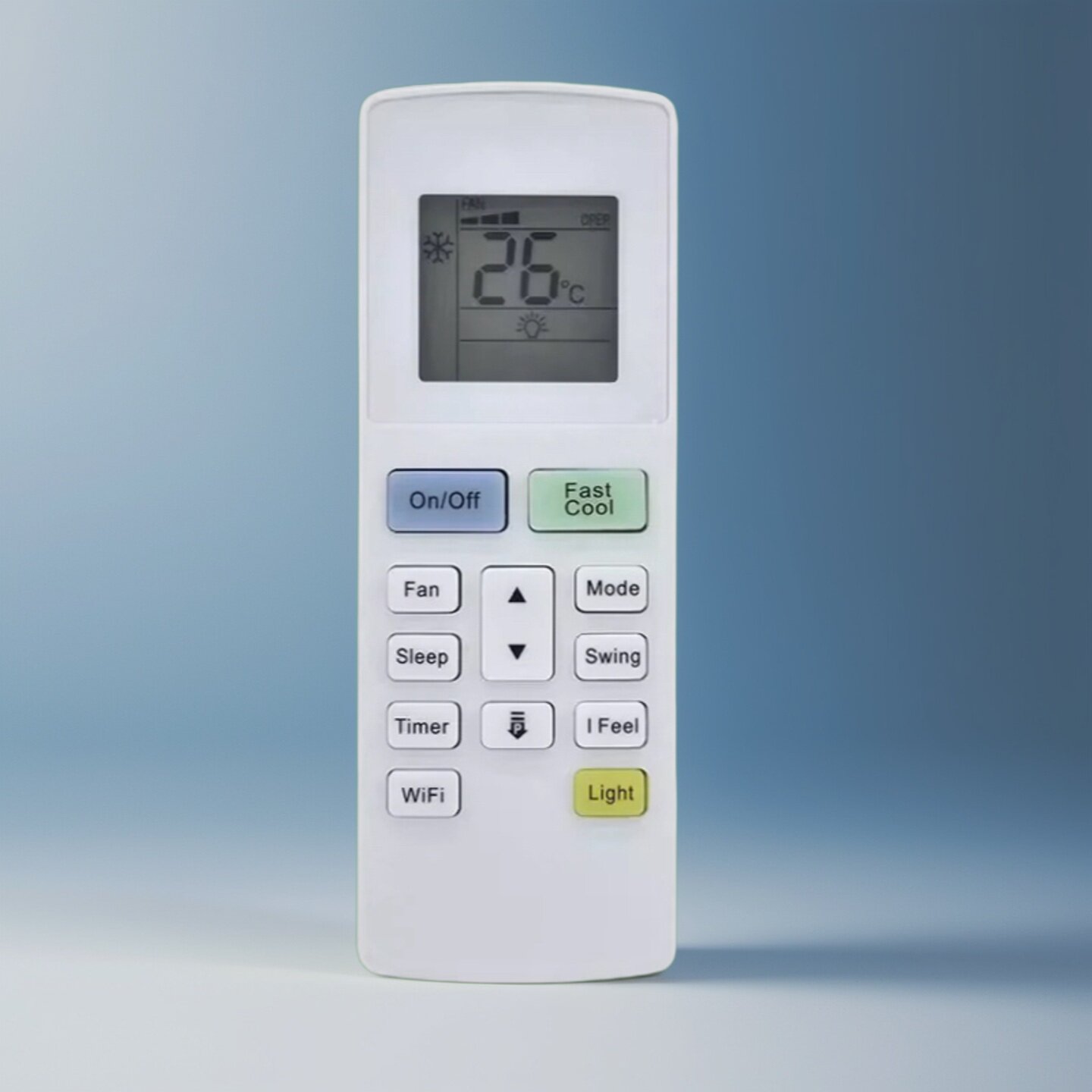 适用于格力空调冷气机遥控器YAW1F9 AC英文版remote contro