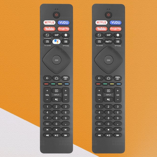 适用于飞利浦电视机语音遥控器NH800UP RF402A-V14 VUDU红外线