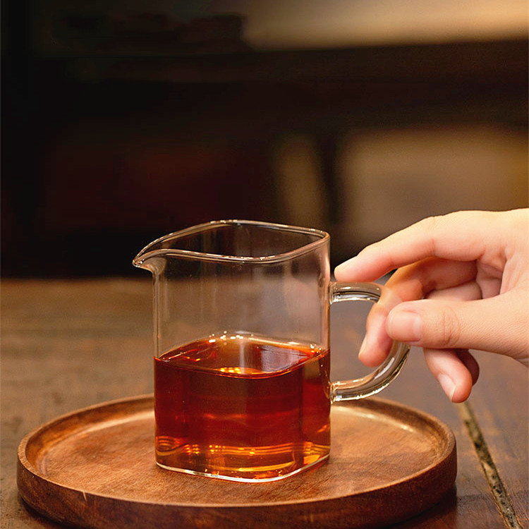 玻璃公道杯公杯方形耐高温泡茶功夫茶具透明分茶器茶海小号耐热,餐饮具,公道杯,淘宝优惠券,粉丝福利购,淘宝优惠卷