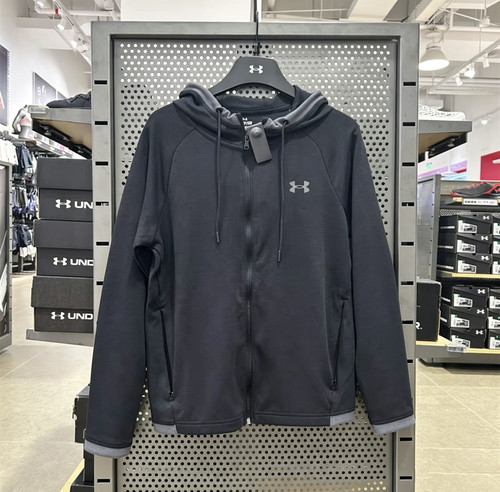 Under Armour 安德玛连帽针织长袖夹克外套1379659-001