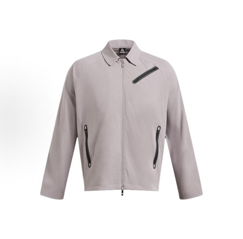 Under Armour Unstoppable 纯色弹力梭织拉链夹克外套1383029-015