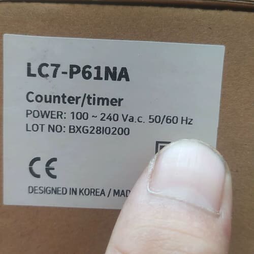 议价LC7-P61NA韩国韩荣计数器