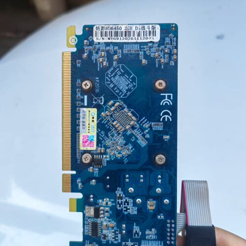 议价铭影HD6450 2GB D3战斗版显卡，
