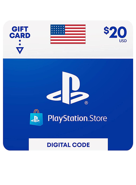 PlayStation Store Gift Card $20美元 美国美服PSN PLUS充值点卡