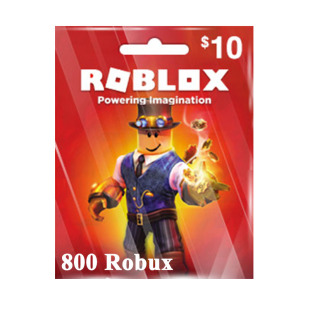 GLOBAL ROBLOX CARD GAME 美服羅布洛思R币充值卡800Robux USD10