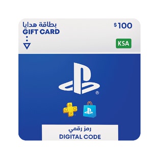 USD100 PlayStation Voucher Code Saudi Arabia沙特PSN充值卡KSA