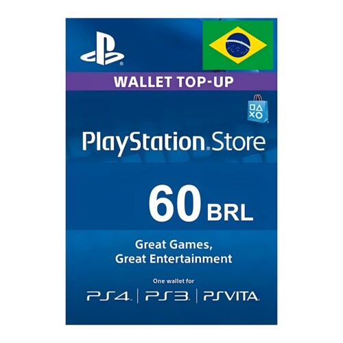 PSNCardBRL60巴西雷亚尔充值卡