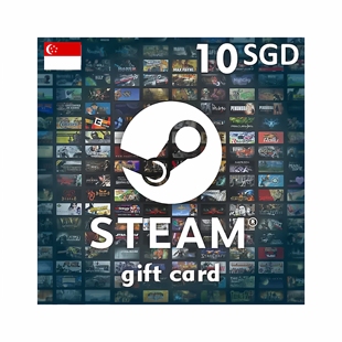新加坡steam钱包充值卡10新币 Steam Wallet Gift Card 10SGD Key