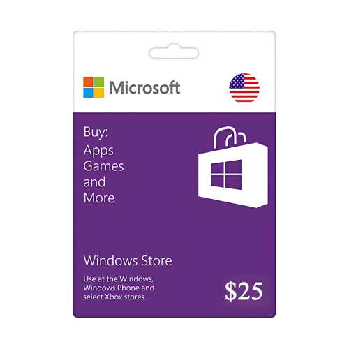 MicrosoftStore微软商店充值卡