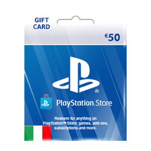 EUR50 Playstation Card Italy 意大利PSN50欧元充值卡IT PS4/PS5