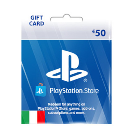 EUR50 Playstation Card Italy 意大利PSN50欧元充值卡IT PS4/PS5