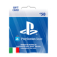 Italy 充值卡IT 意大利PSN50欧元 PS4 PS5 Playstation Card EUR50