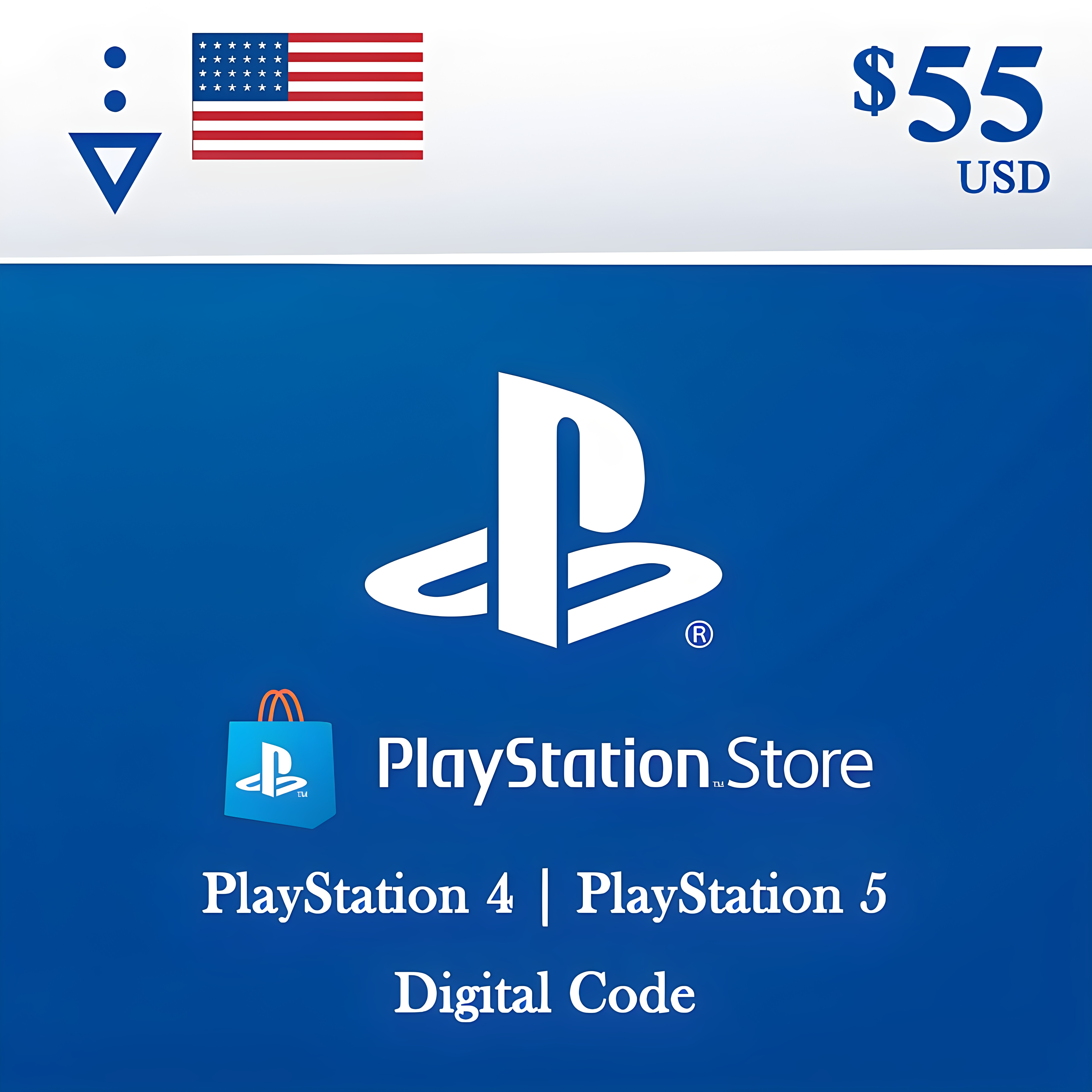 PlayStation充值卡$55PS5Card图片