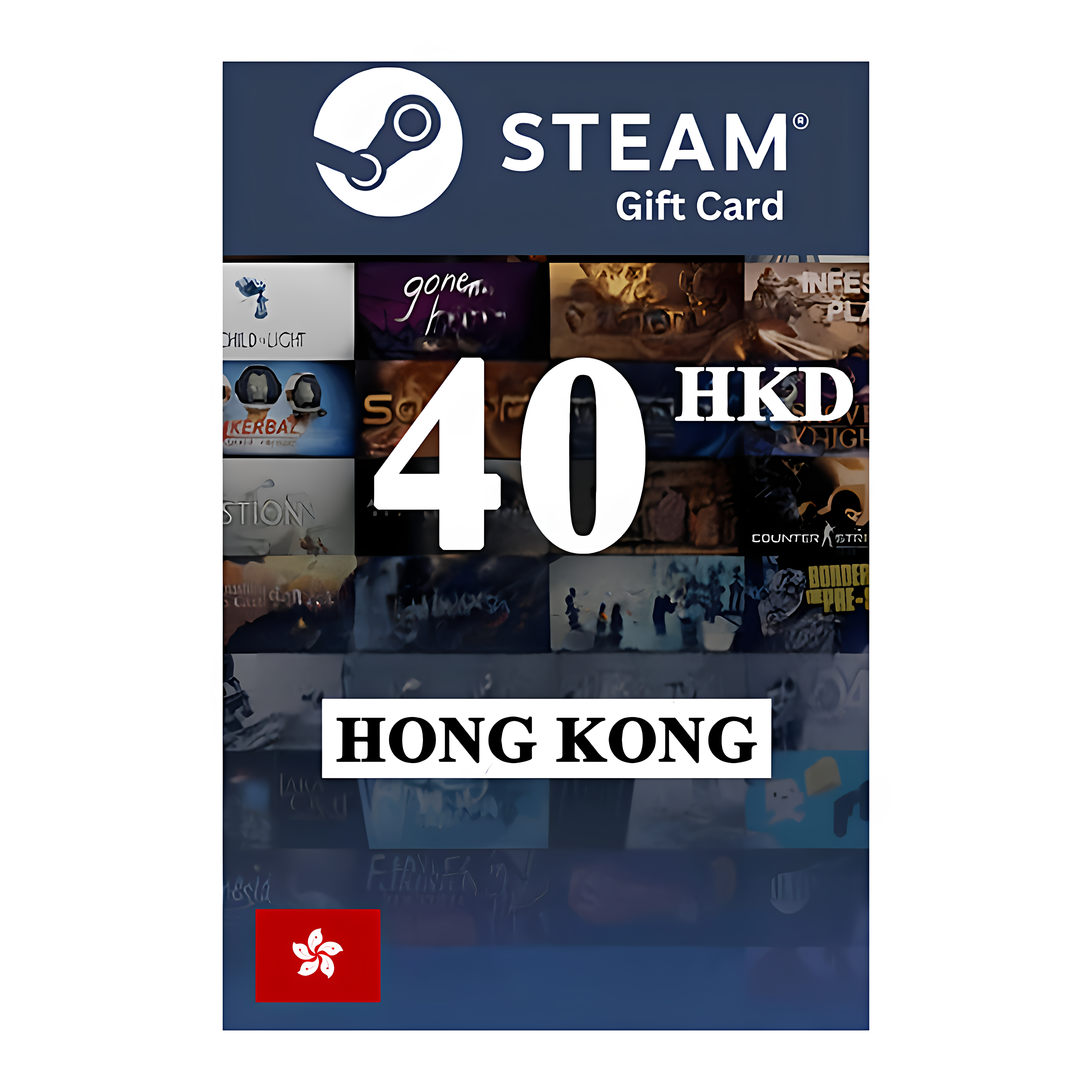 SteamWallet40HKD香港数字卡图片