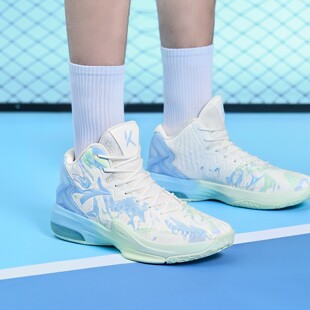 安踏KT外场篮球鞋男青少年球鞋高帮春季新款减震耐磨官方旗舰正品