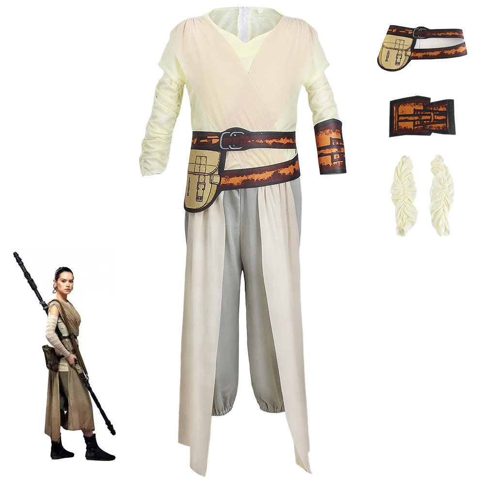 万圣节服装蕾伊cosplay星球大战服原力觉醒蕾伊电影角色扮演COS服