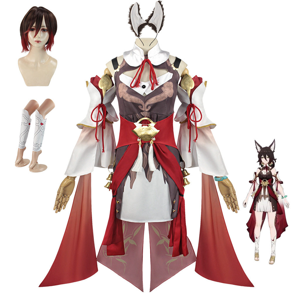 万圣节动漫停云古风狐妖游戏动漫套装cosplay国风游戏服装表演服