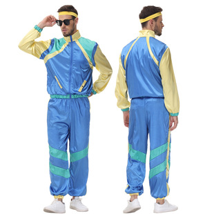 万圣节爵士舞cosplay套装嘻哈街舞套装演出服cos服成人舞蹈派对服