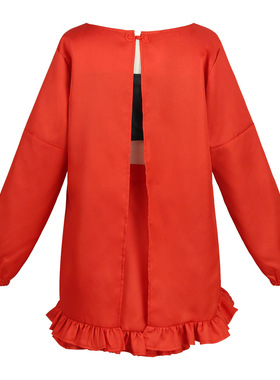 布莱尔女主弗杰cosplay表演服间谍过家家cos服约尔日常红色连衣裙