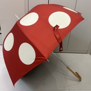 日系拱形复古可爱长黑胶太阳伞高颜值晴雨两用防晒防紫外线遮阳伞