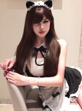 女仆女装可爱纯欲战袍cosplay裙角色扮演制服内衣性感蕾丝睡裙