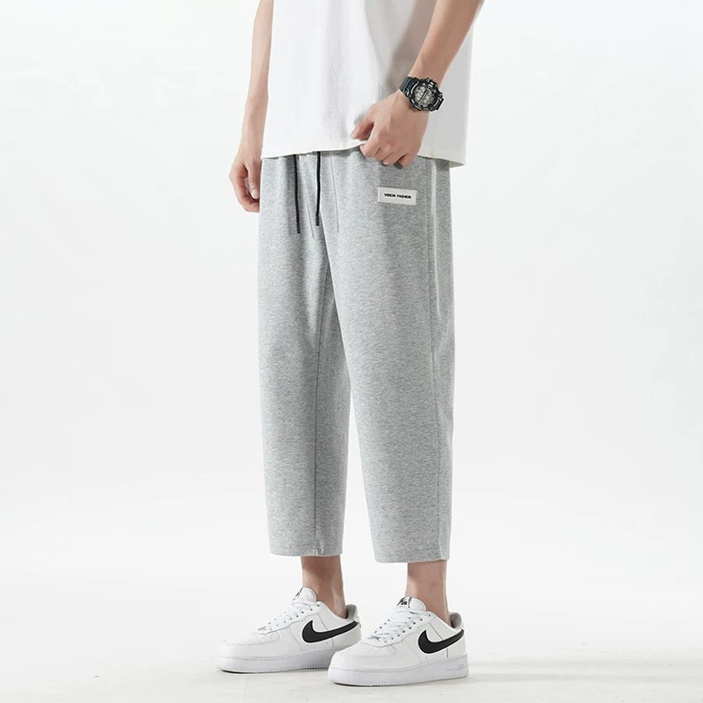 【新品】八分裤男夏季休闲运动裤图片