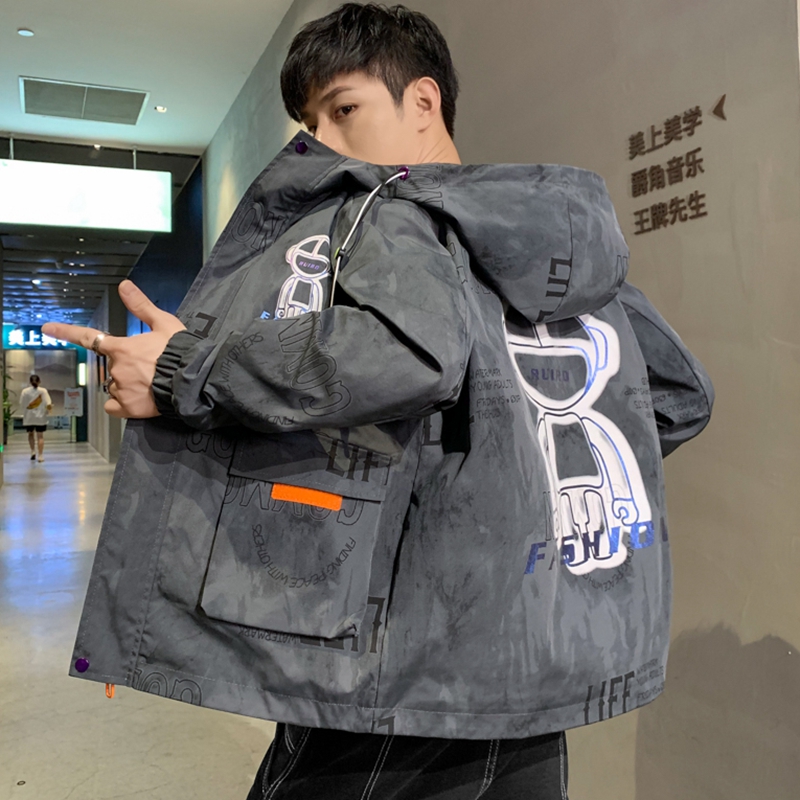 【新品】外套男春秋冬季夹克风衣