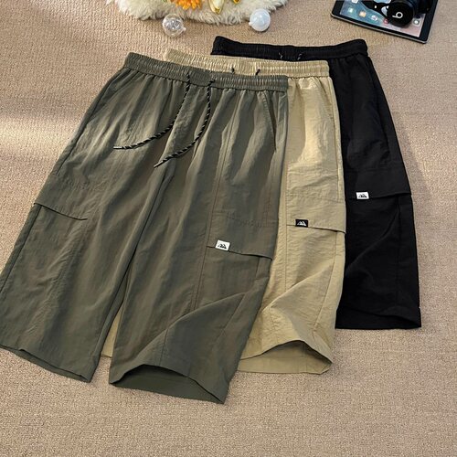 【新品】冰丝七分裤男夏季休闲裤