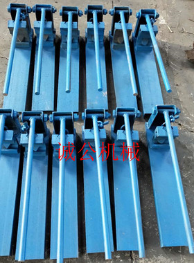 C84广告扣板剪角器 手动切刀 彩钢扣条90度折弯机 L75直角切角机