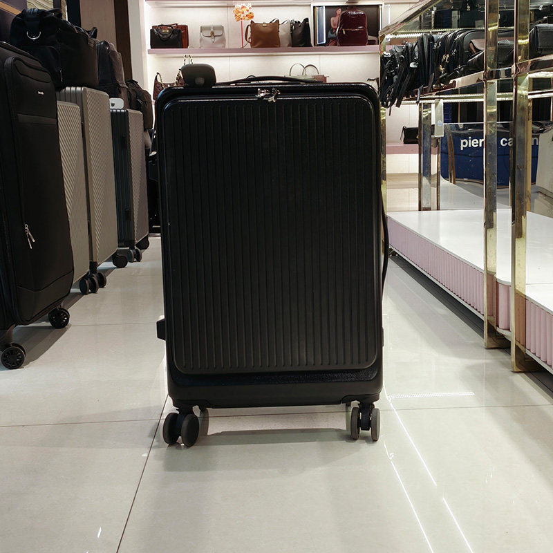 皮尔卡丹前置开口行李箱万向轮拉杆箱男女商务皮箱时尚登机旅行箱,箱包皮具/热销女包/男包,旅行箱,淘宝优惠券,粉丝福利购,淘宝优惠卷