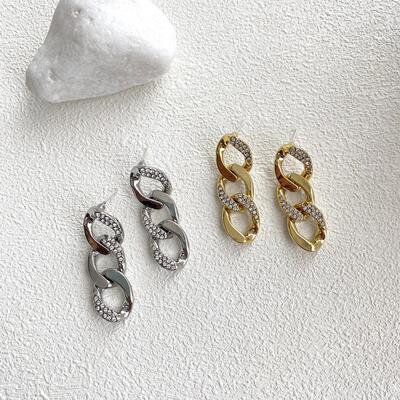 HYACINTH韩版简约气质三环微镶