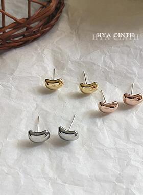 韩国东大门新款精致小号豆豆耳钉ins极简耳环耳饰品网红耳饰