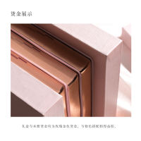 CRENA Date Edition A5 five-year Diary Notebook, Snow Moonlight Pink Paper, Rose Gold Edge 2027 thumbnail 3