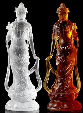 东方古法琉璃菩萨居家供奉佛像