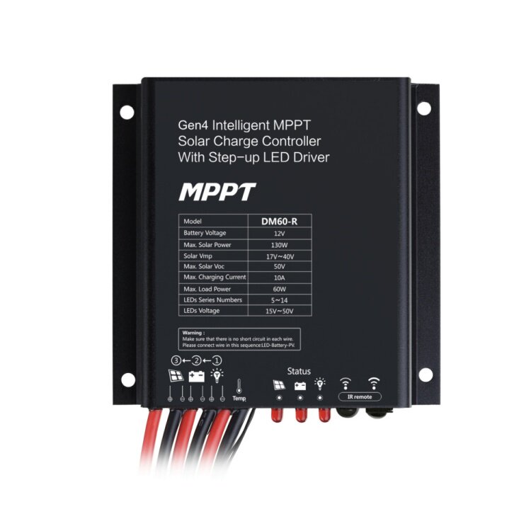 控制器DM6080路灯防水硕日MPPT