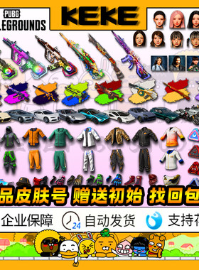 PUBG绝地求生账户女团美杜莎霓虹
